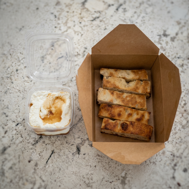 Whipped Ricotta & Focaccia.